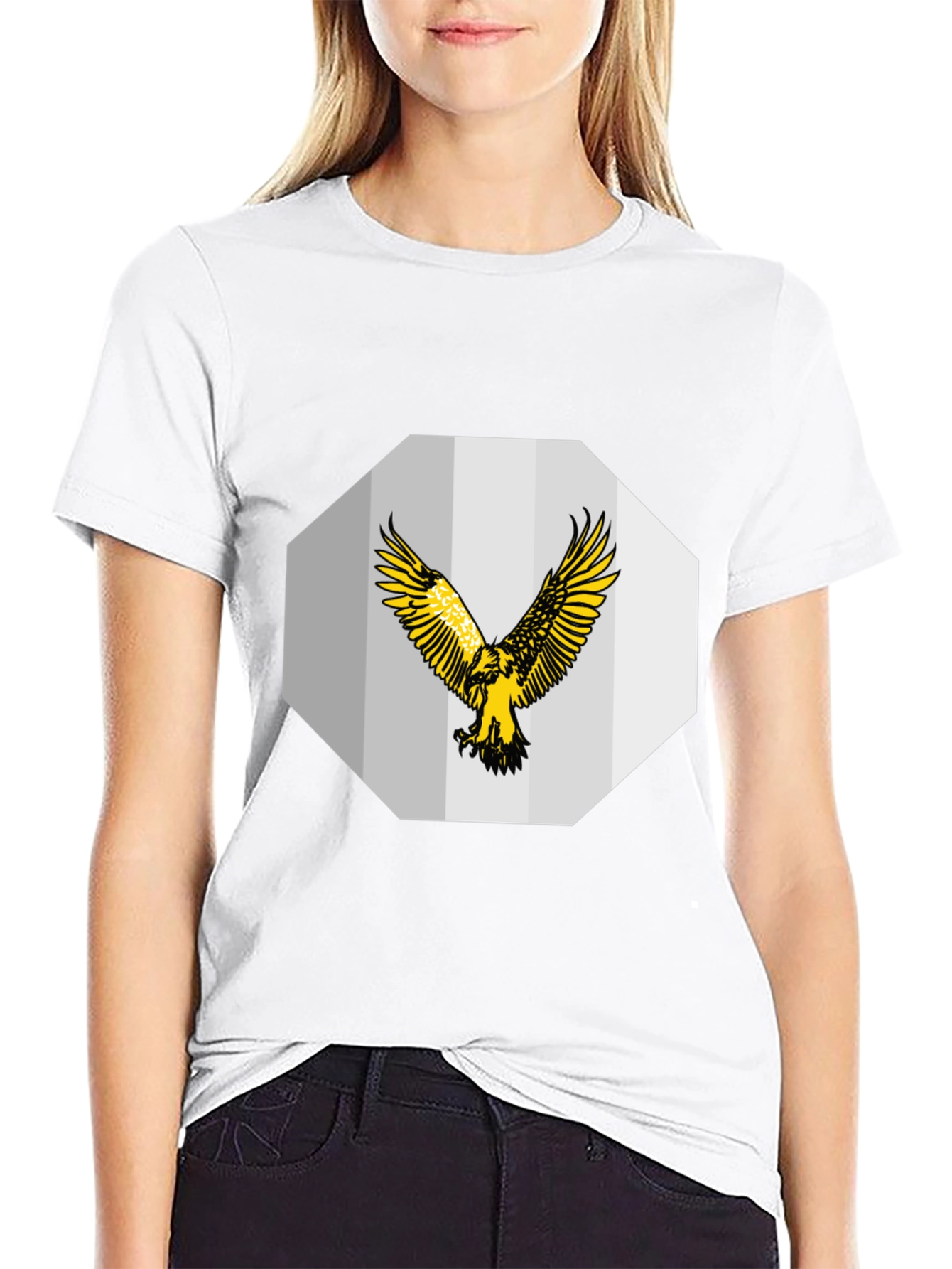 Eagle Graphic Black T-Shirt