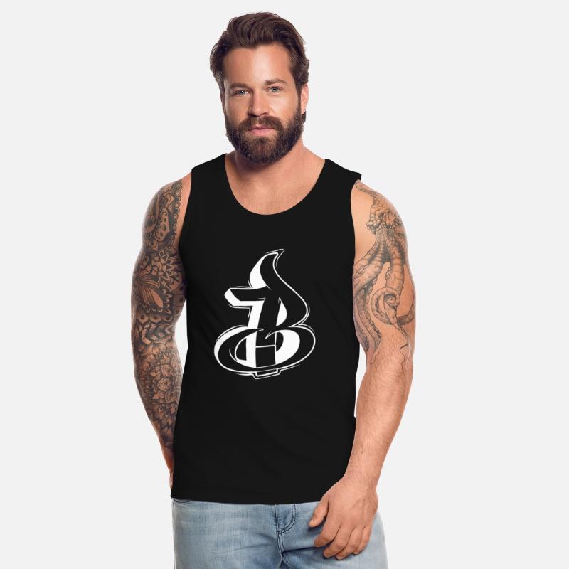 B Graffiti letters initial alphabet gift