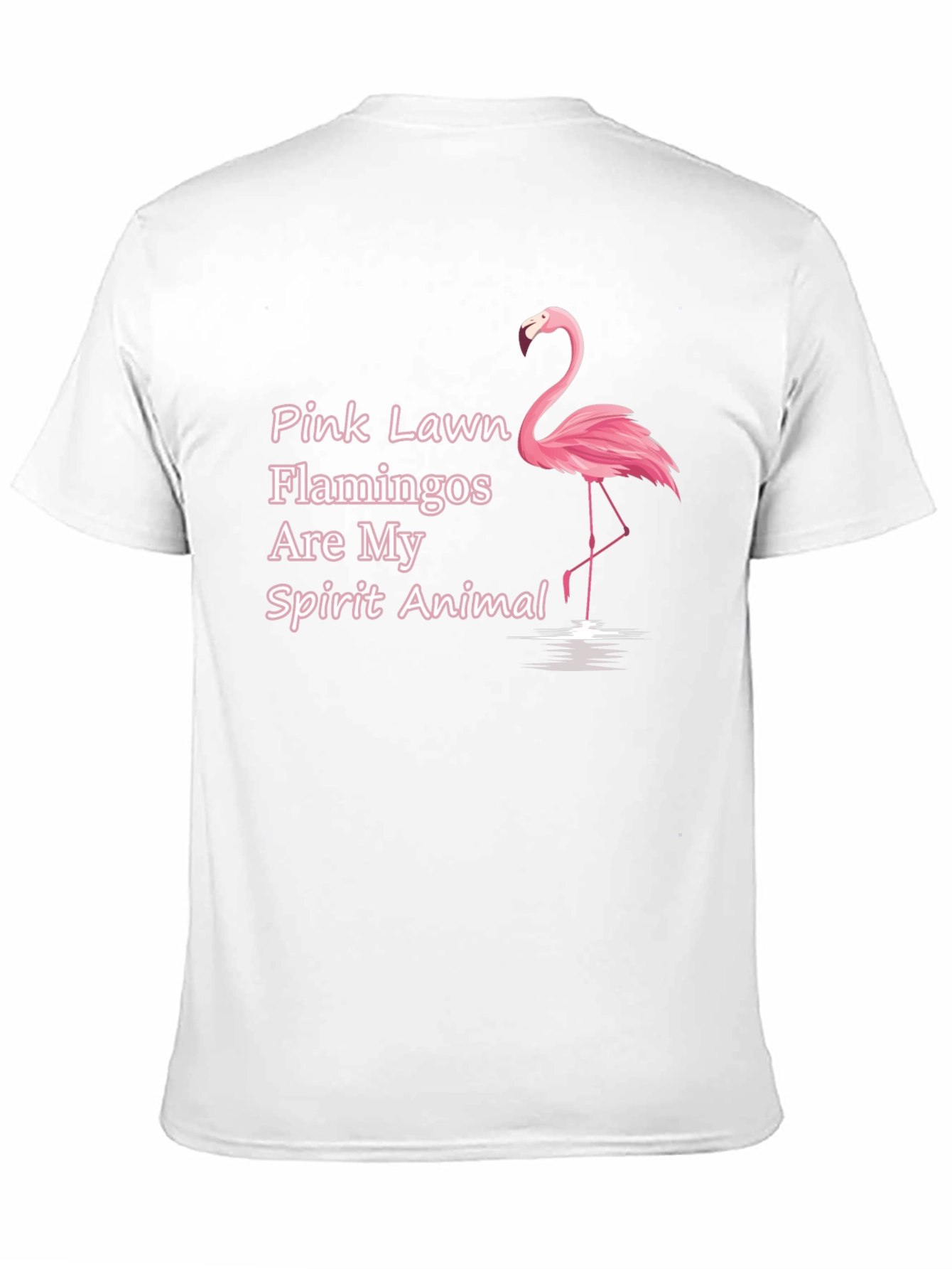 Pink Flamingo Spirit Animal T-Shirt