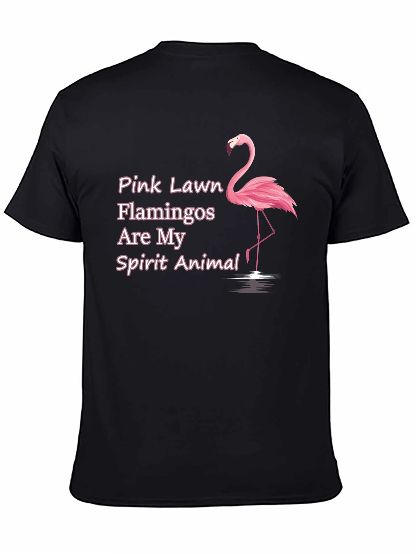 Pink Flamingo Spirit Animal T-Shirt