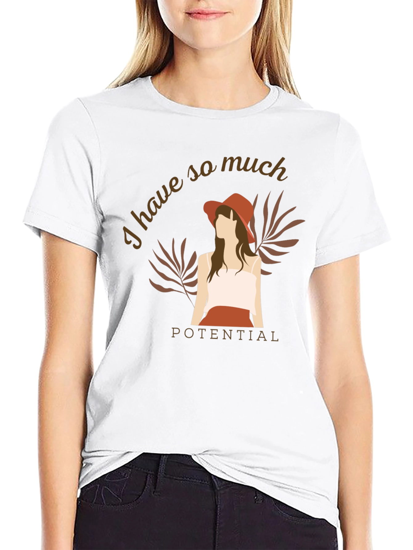 Potential Graphic T-Shirt - Trendy Casual Tee