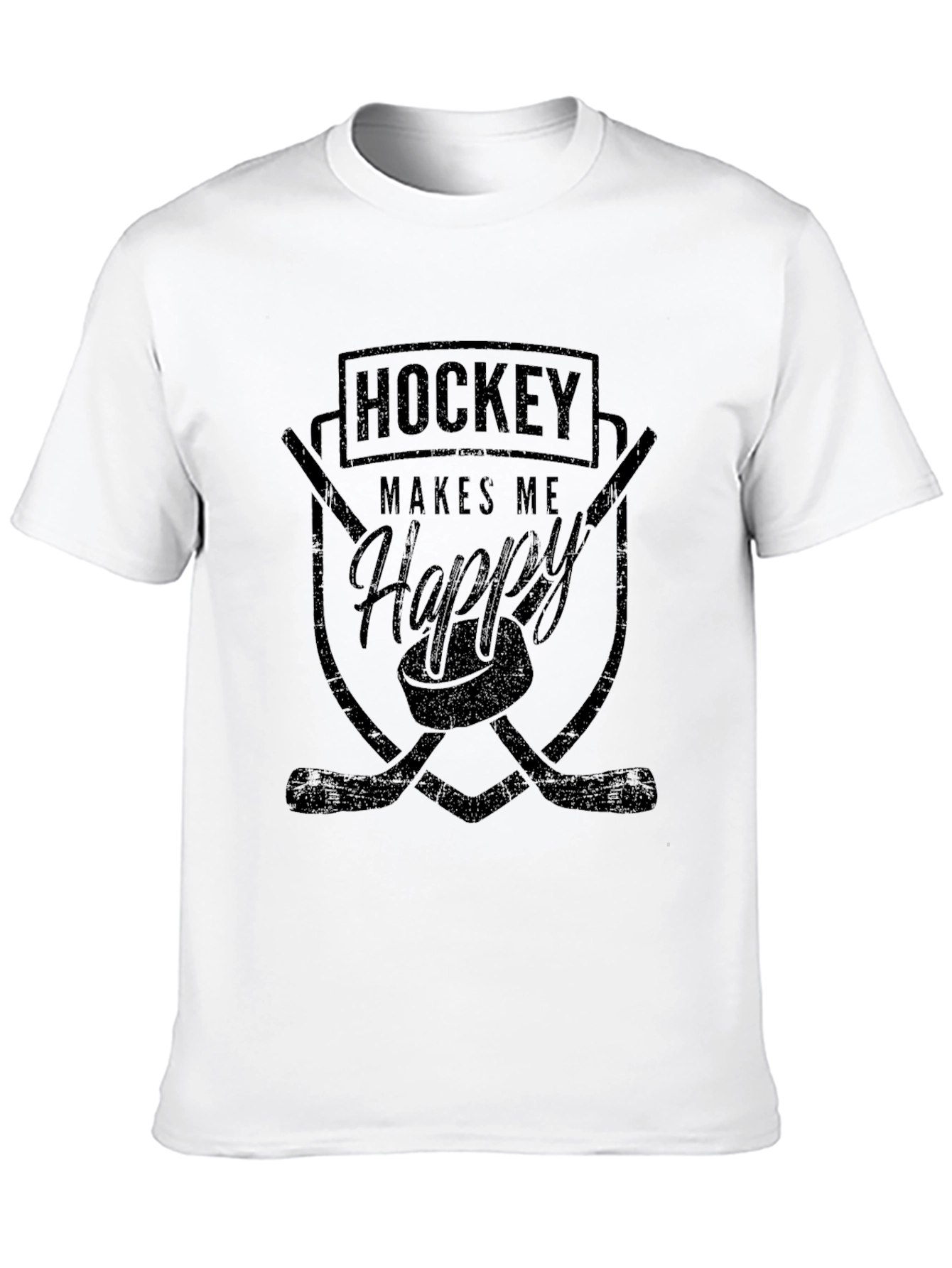 Hockey Makes Me Happy T-Shirt