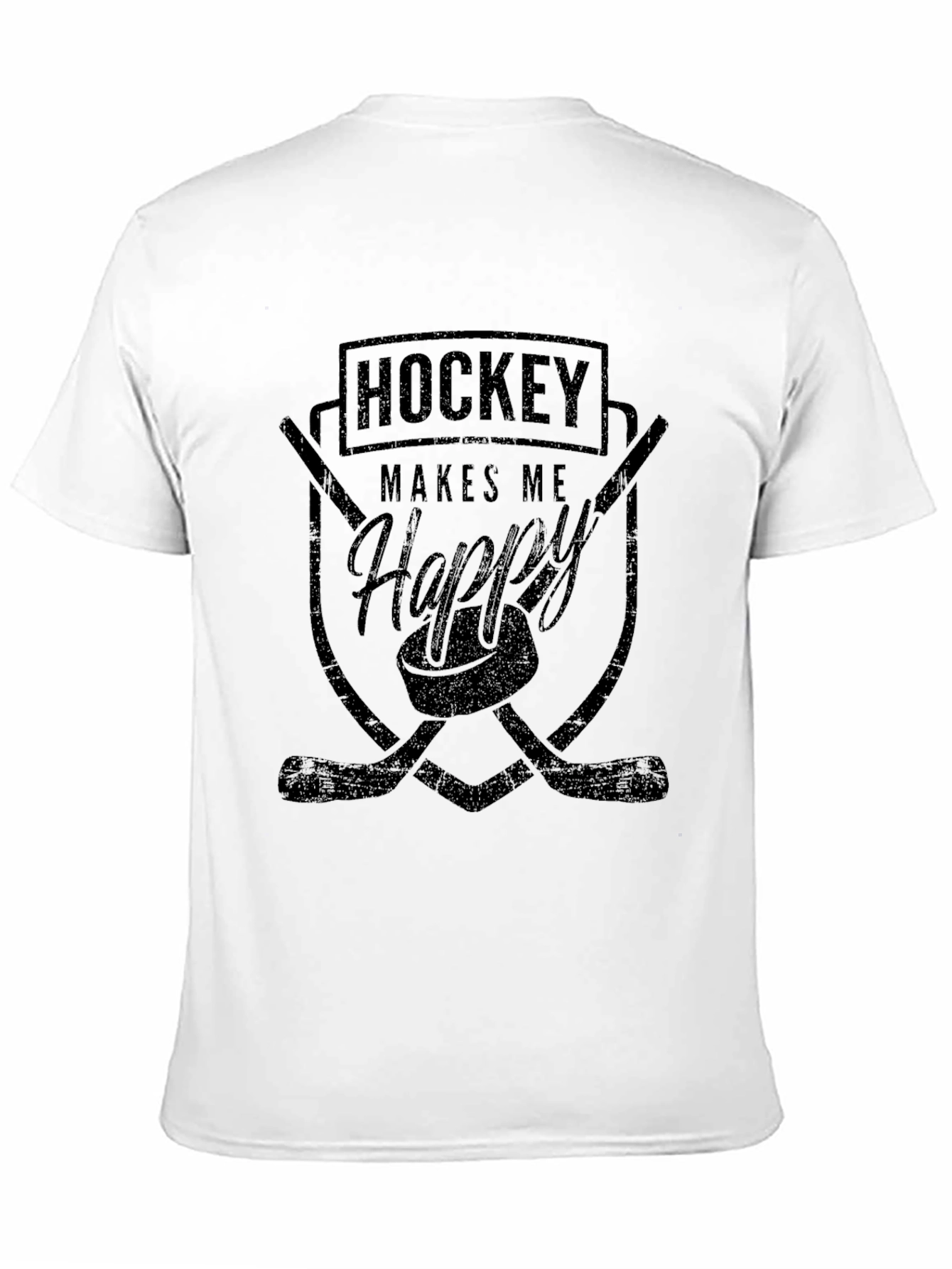 Hockey Makes Me Happy T-Shirt