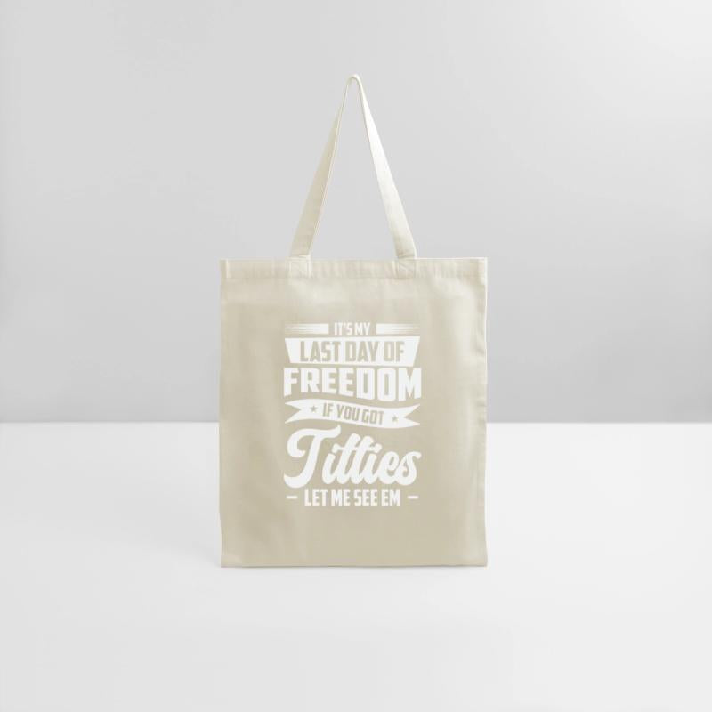 Bachelor Drinking Freedom Titties Bachelor Party