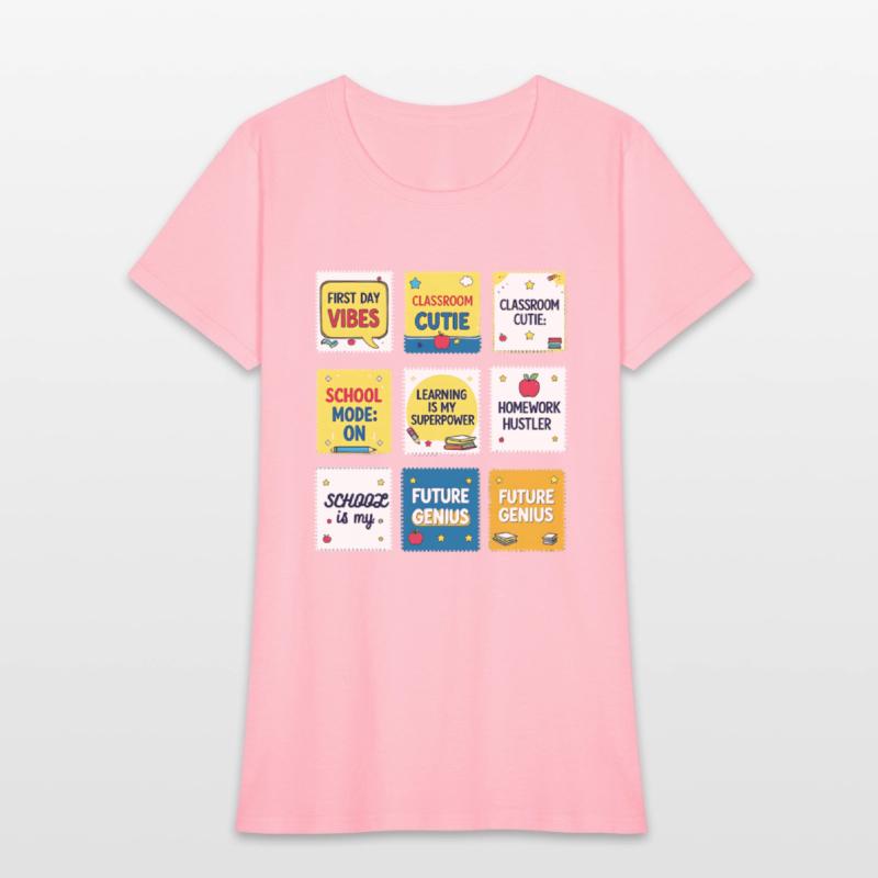 Back to School Sayings – Fun Cartoon Stamp Collect