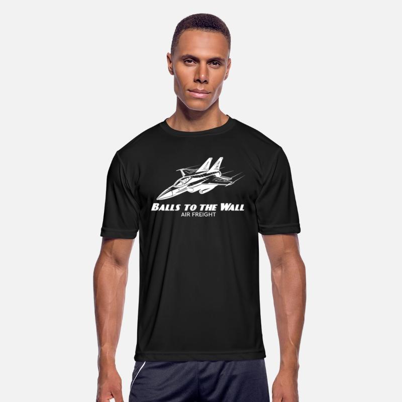 Balls To ThWall Air Freight Funny Fighter Pilotfig