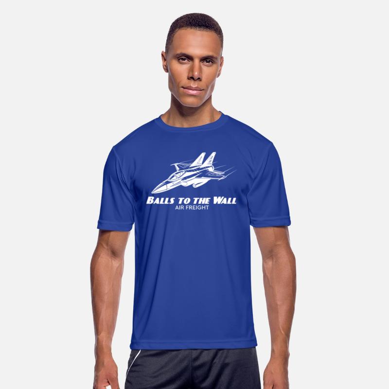 Balls To ThWall Air Freight Funny Fighter Pilotfig