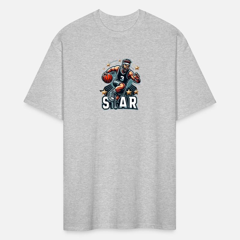 Basketball Star Dribbling Illustration