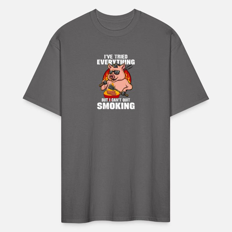 BBQ cant quit smoking