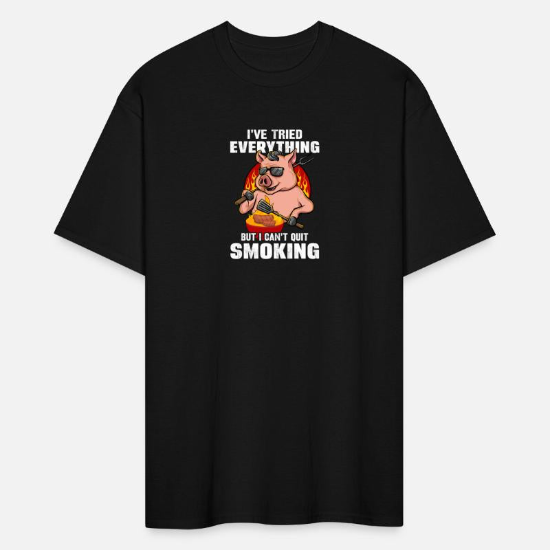 BBQ cant quit smoking