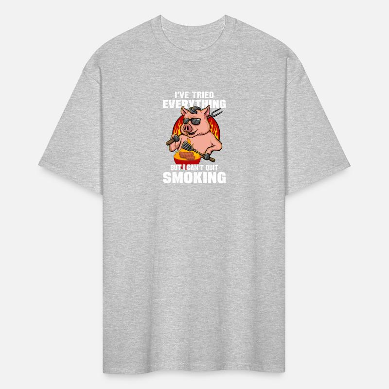 BBQ cant quit smoking