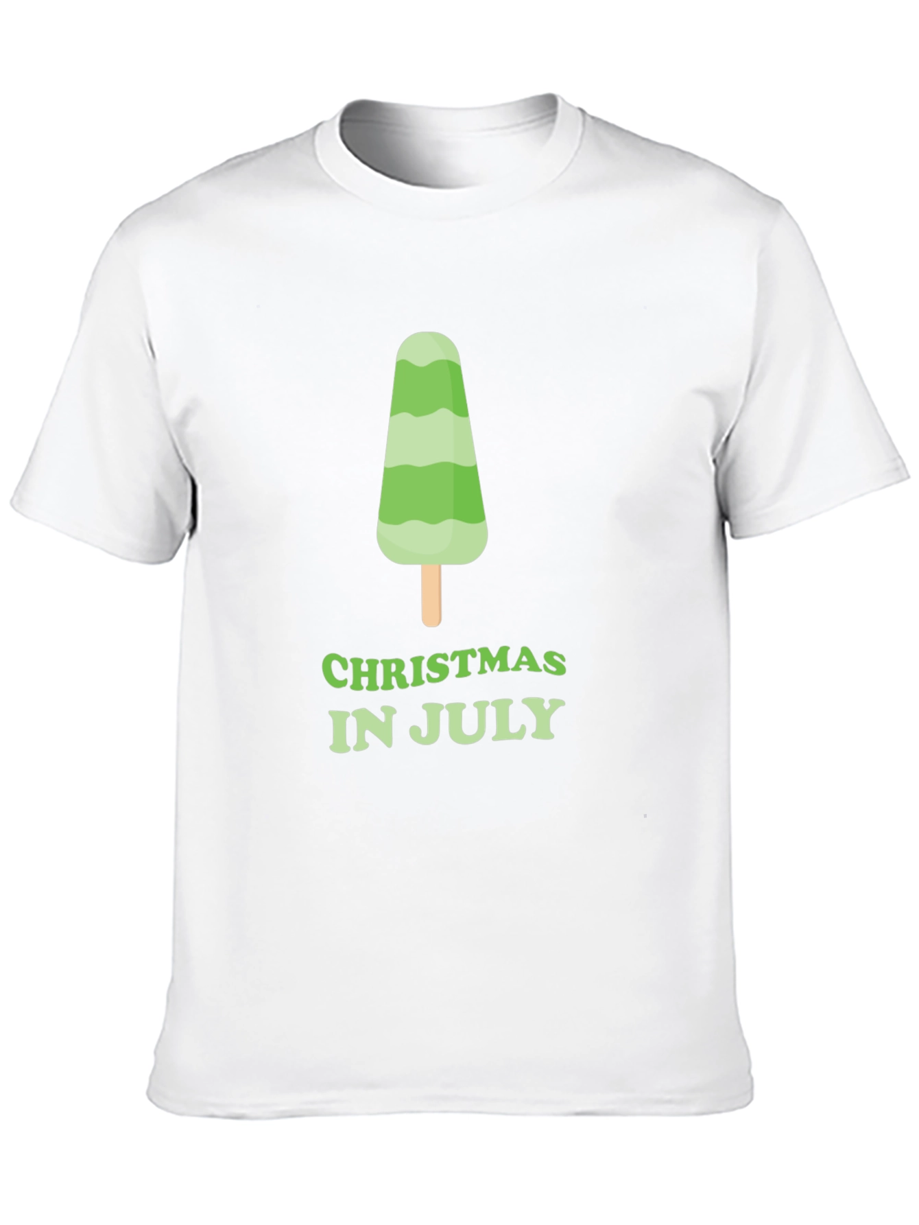 Christmas In July Green Popsicle T-Shirt