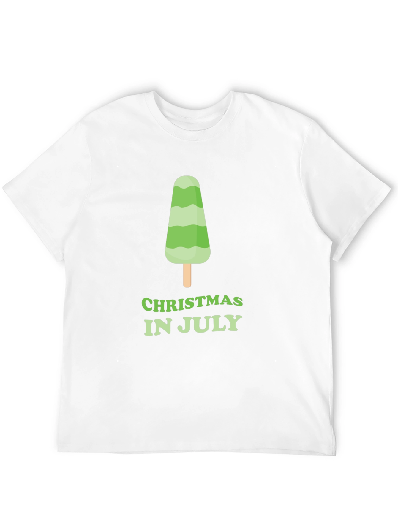 Christmas In July Green Popsicle T-Shirt