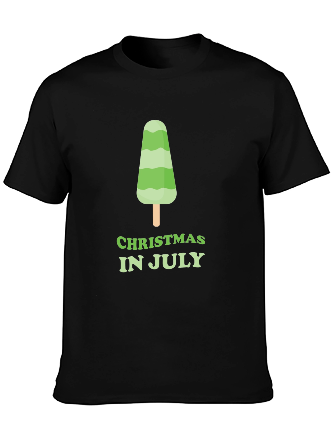 Christmas In July Green Popsicle T-Shirt