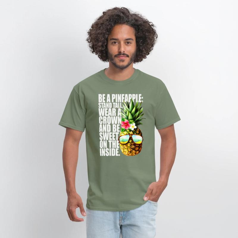 Be A Pineapple Stand Tall Wear Crown Sweet Hawaii