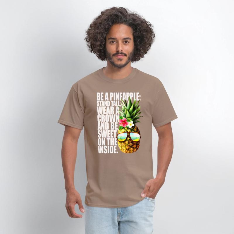 Be A Pineapple Stand Tall Wear Crown Sweet Hawaii