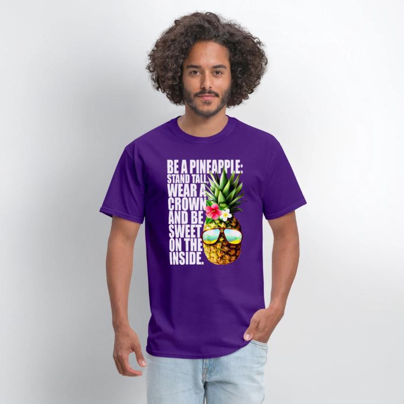 Be A Pineapple Stand Tall Wear Crown Sweet Hawaii