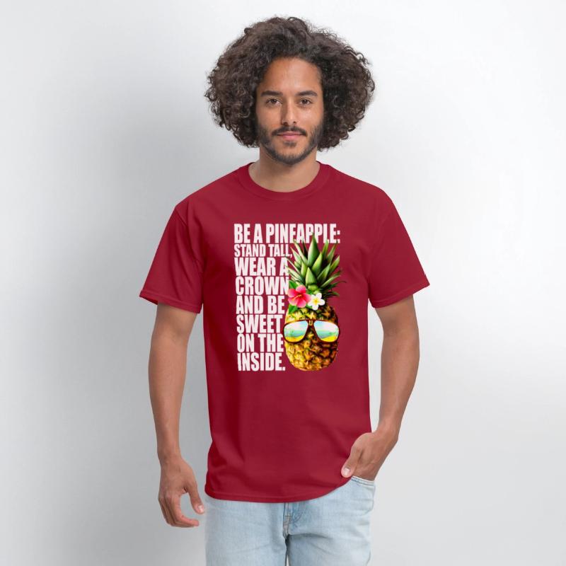 Be A Pineapple Stand Tall Wear Crown Sweet Hawaii