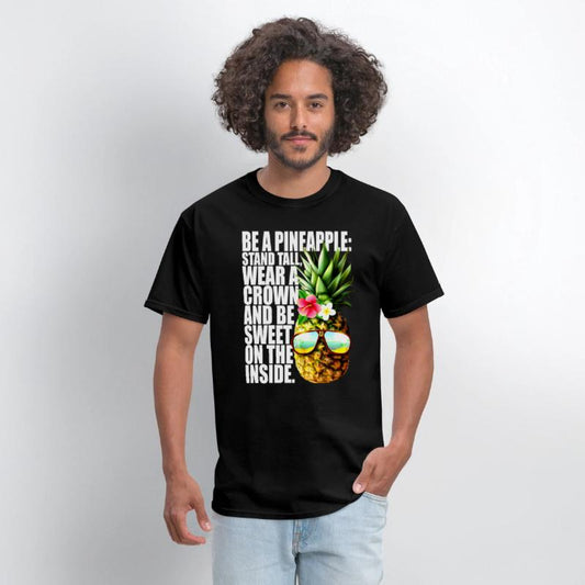 Be A Pineapple Stand Tall Wear Crown Sweet Hawaii