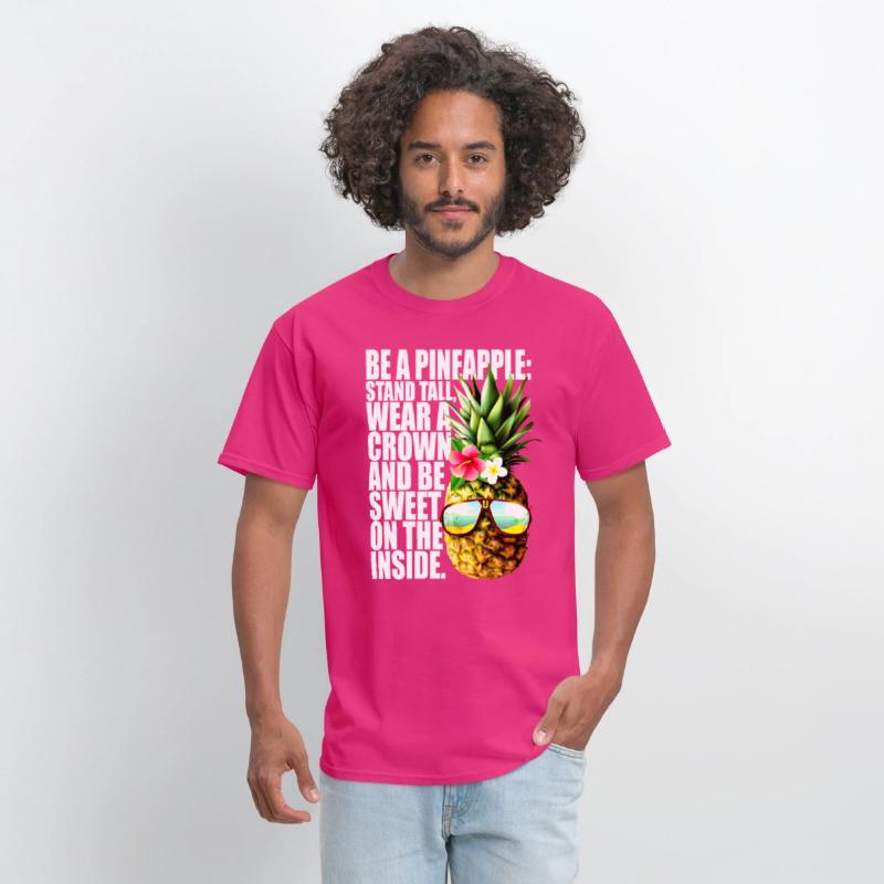 Be A Pineapple Stand Tall Wear Crown Sweet Hawaii