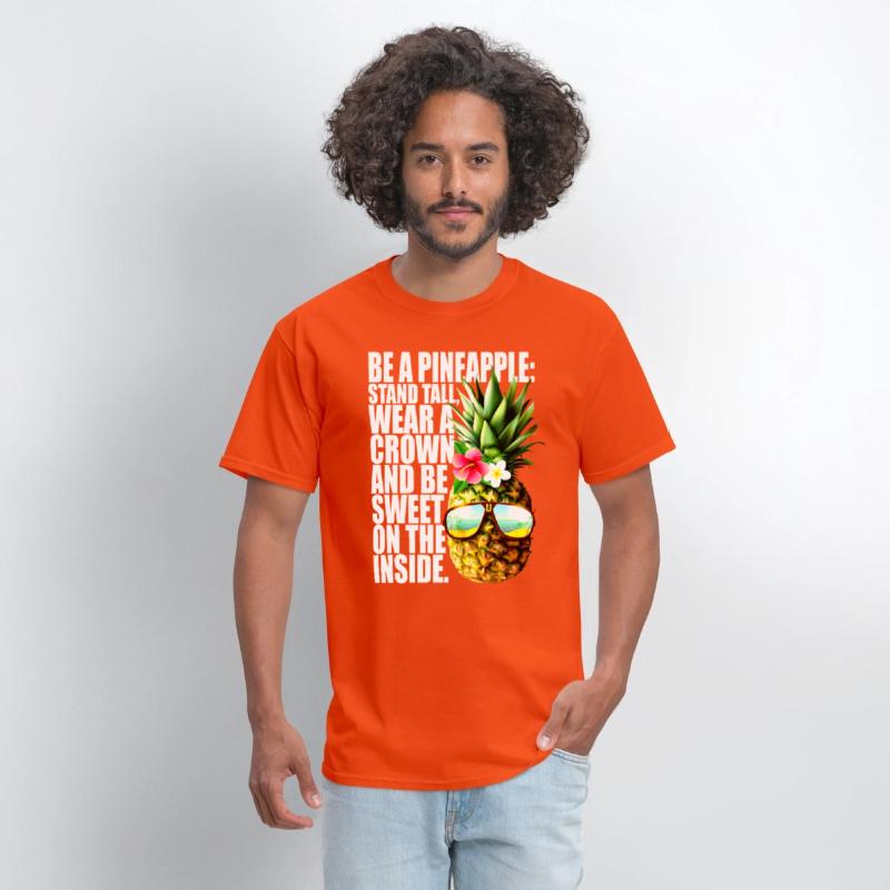 Be A Pineapple Stand Tall Wear Crown Sweet Hawaii