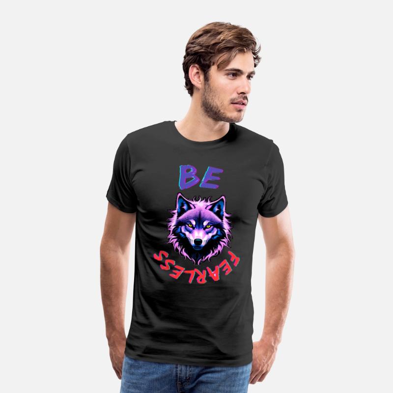 BE FEARLESS WOLF | Majestic Fashions