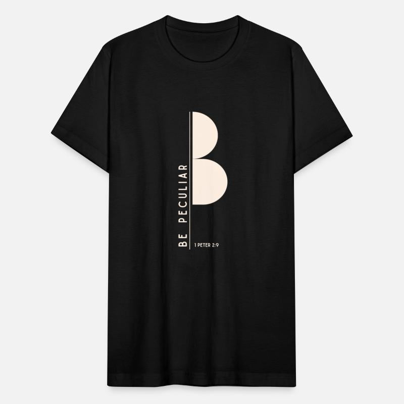 Be Peculiar Monochrome Christian Black Tee