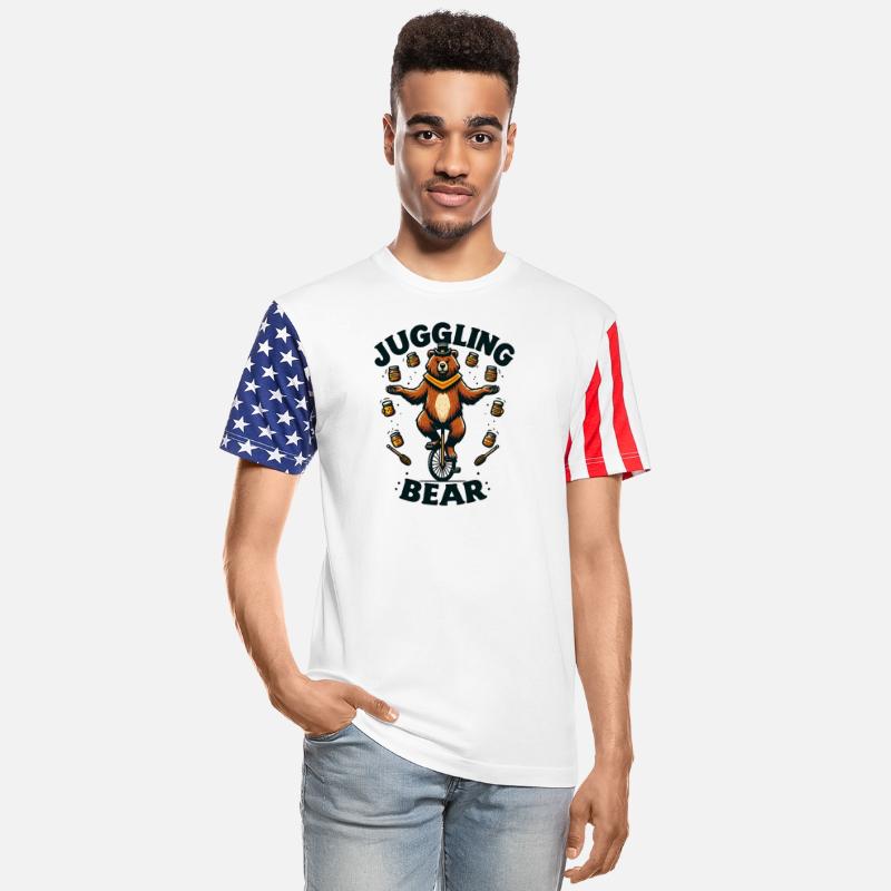 Bear Honey Jar Juggler Circus