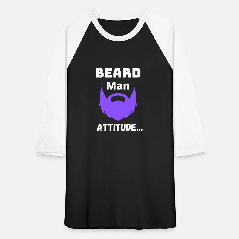 Beard man attitude