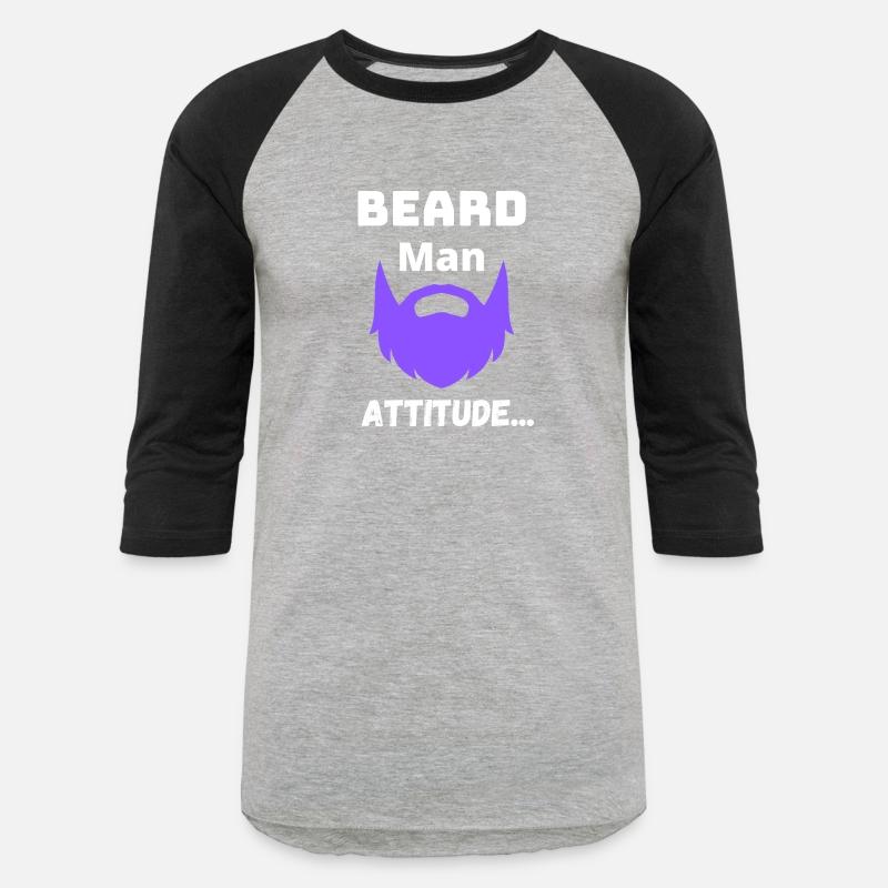 Beard man attitude