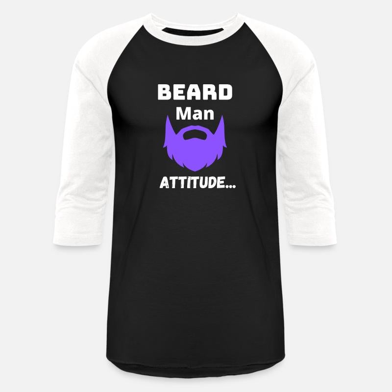 Beard man attitude