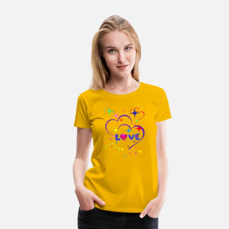 Beautiful Cute Colorful Abstract Love Hearts Stars