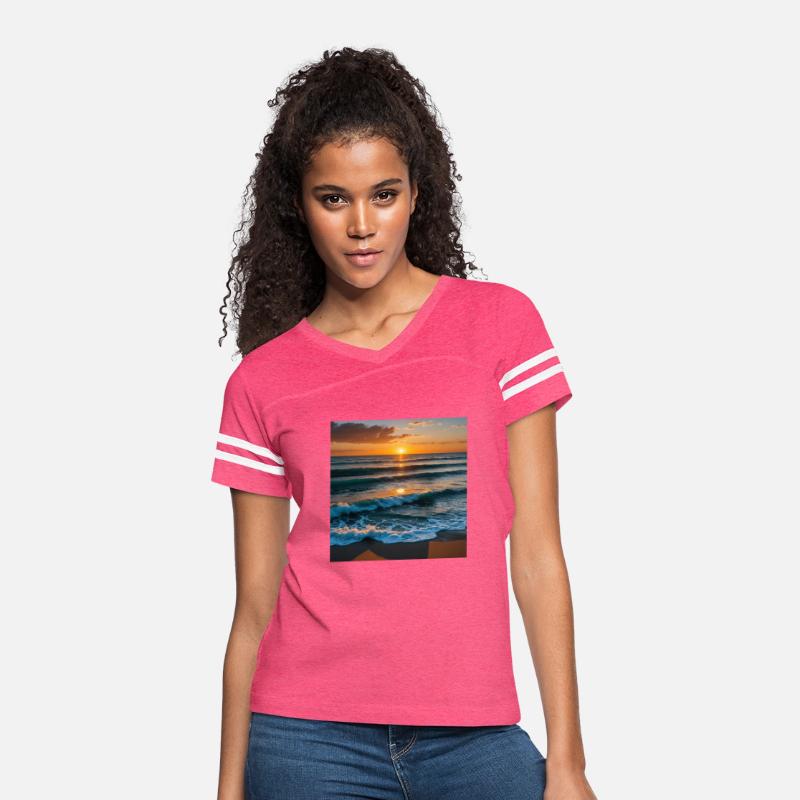 Beautiful ocean sunset wallpaper, t shirt out fits