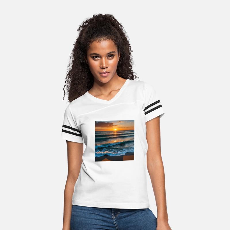 Beautiful ocean sunset wallpaper, t shirt out fits