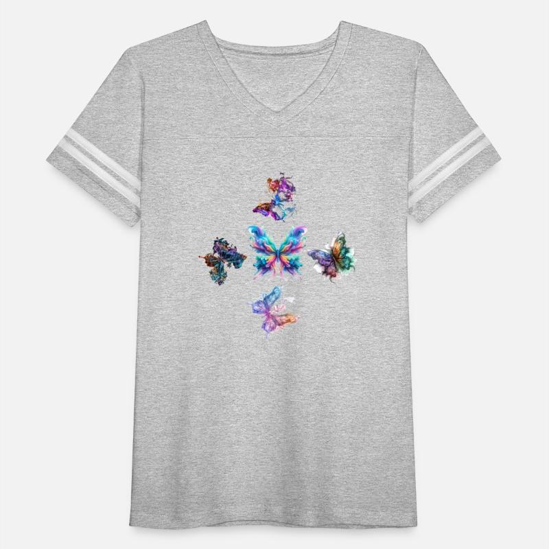 Beautiful Swarm of Colorful Butterflies.