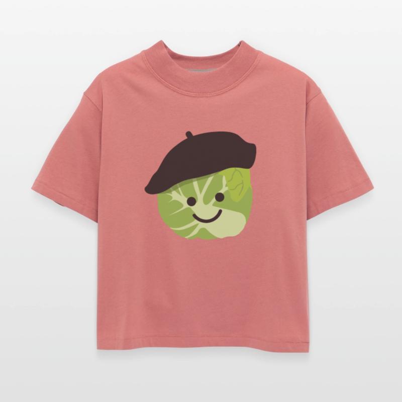 Beret Wearing Brussels Sprout
