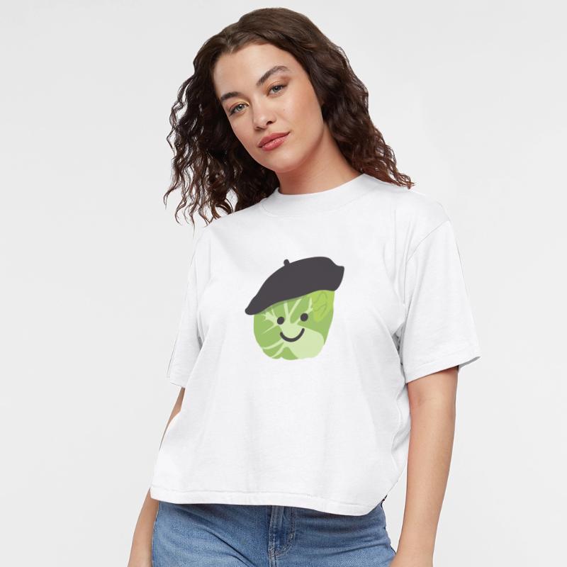 Beret Wearing Brussels Sprout