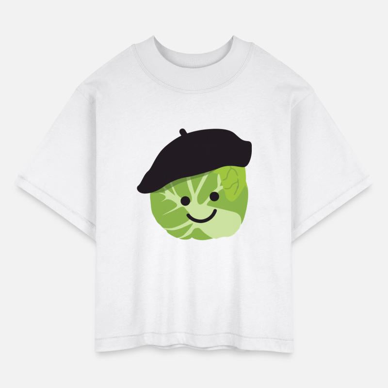 Beret Wearing Brussels Sprout