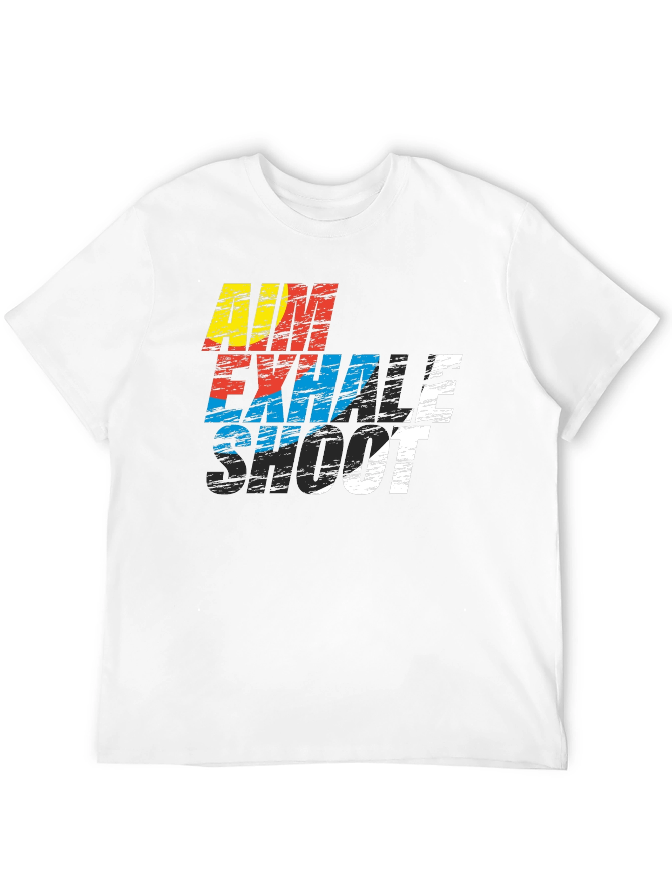 Aim Exhale Shoot Graphic Tee - Black