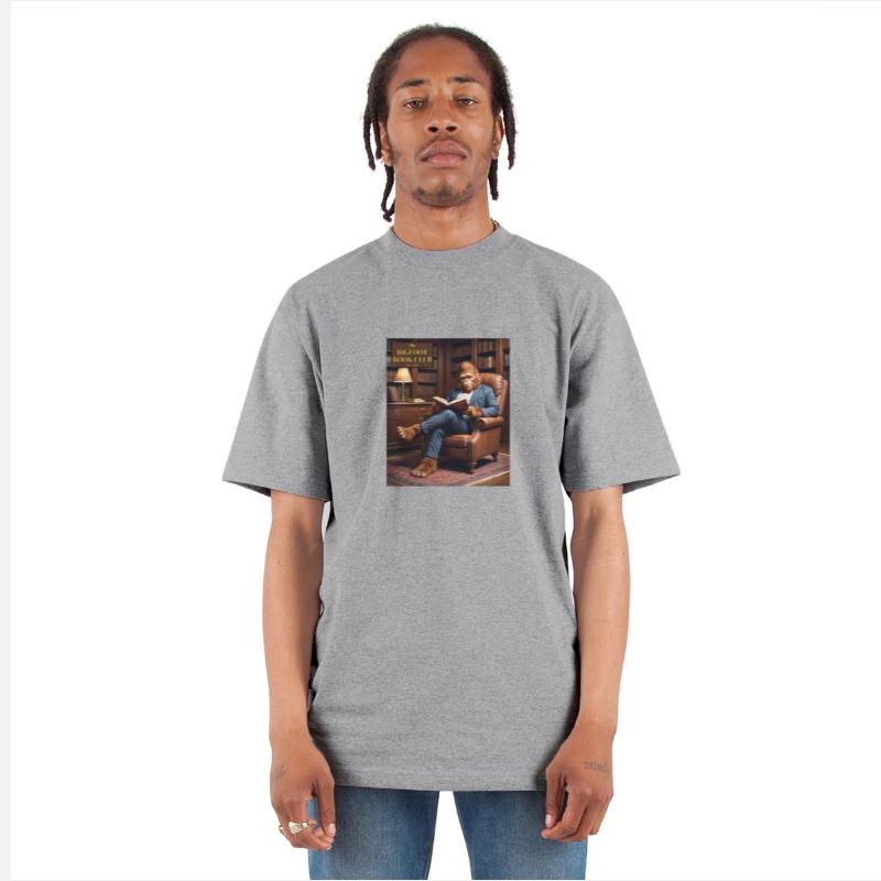 Bigfoot Book Club Sasquatch Reading in the Library