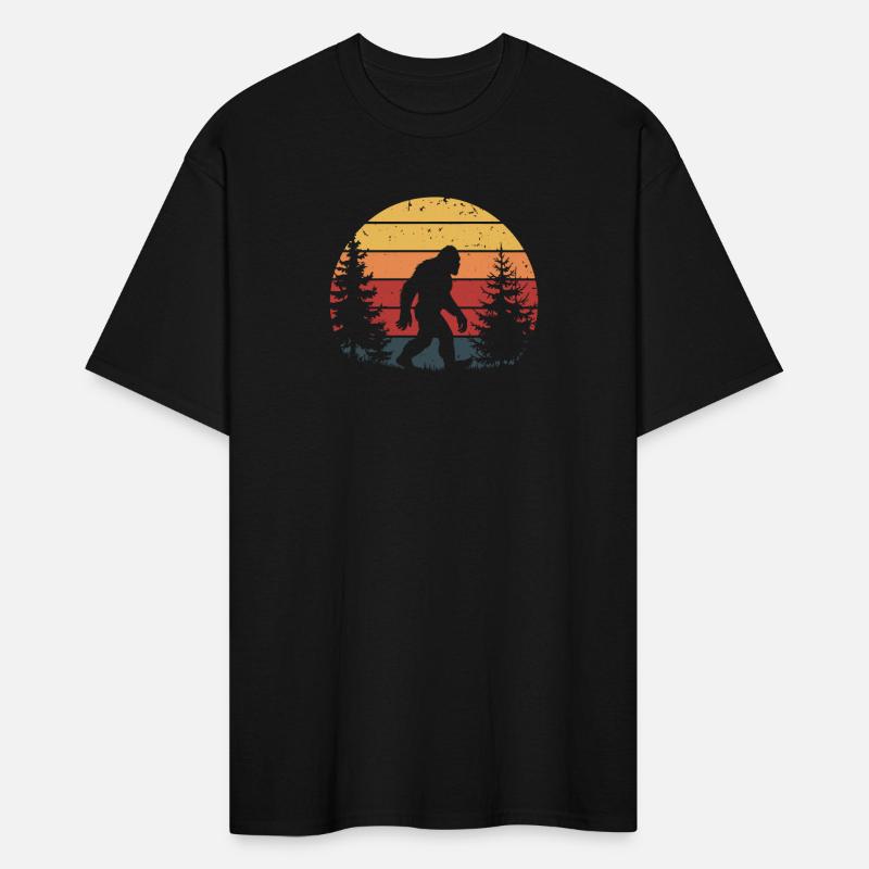 Bigfoot Retro Sunset Vintage for Nature Enthusiast