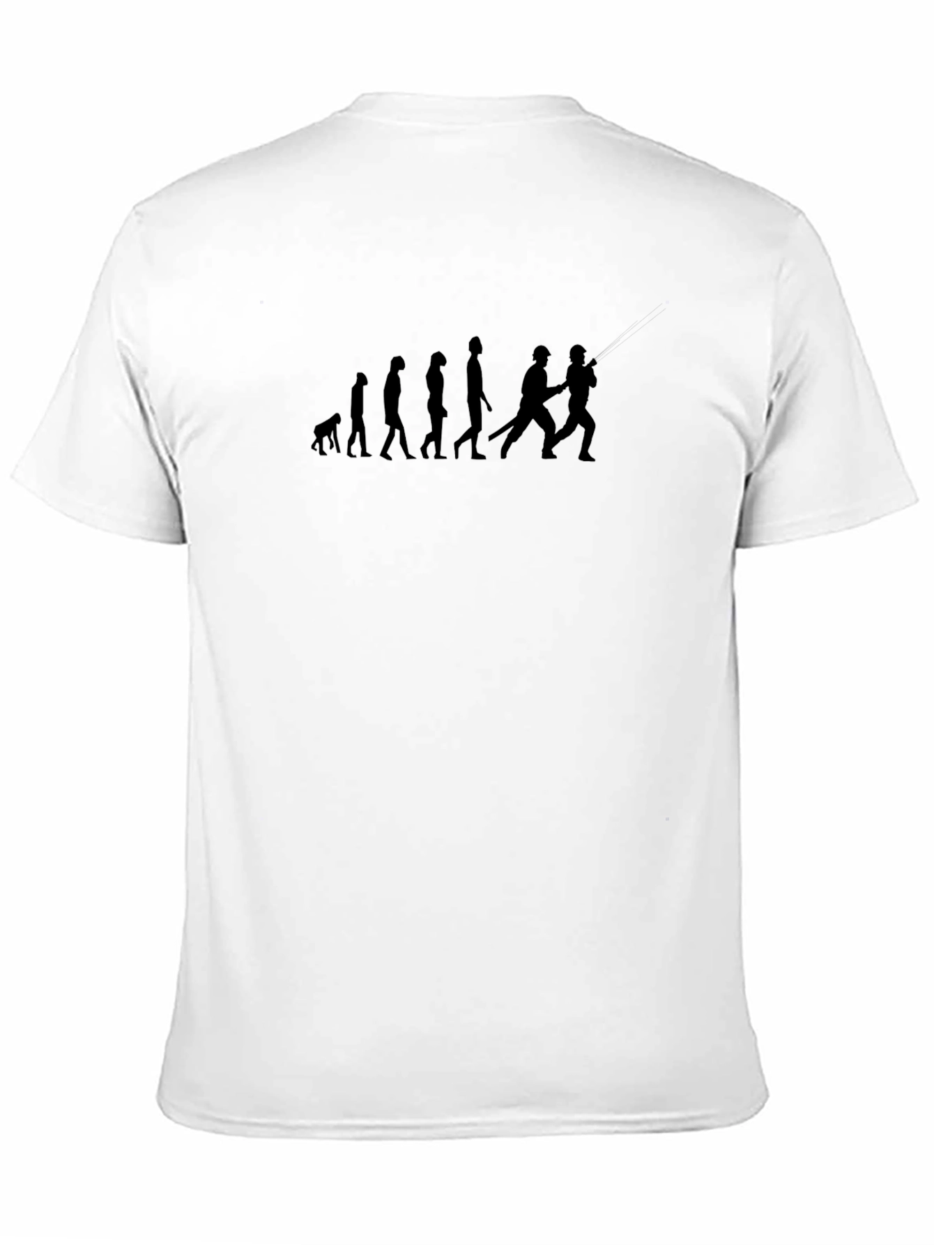 Evolution of Combat Sports Mens Black T-Shirt