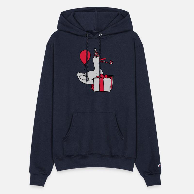 Birthday party celebrate goose