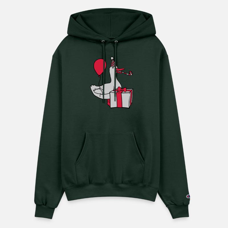 Birthday party celebrate goose