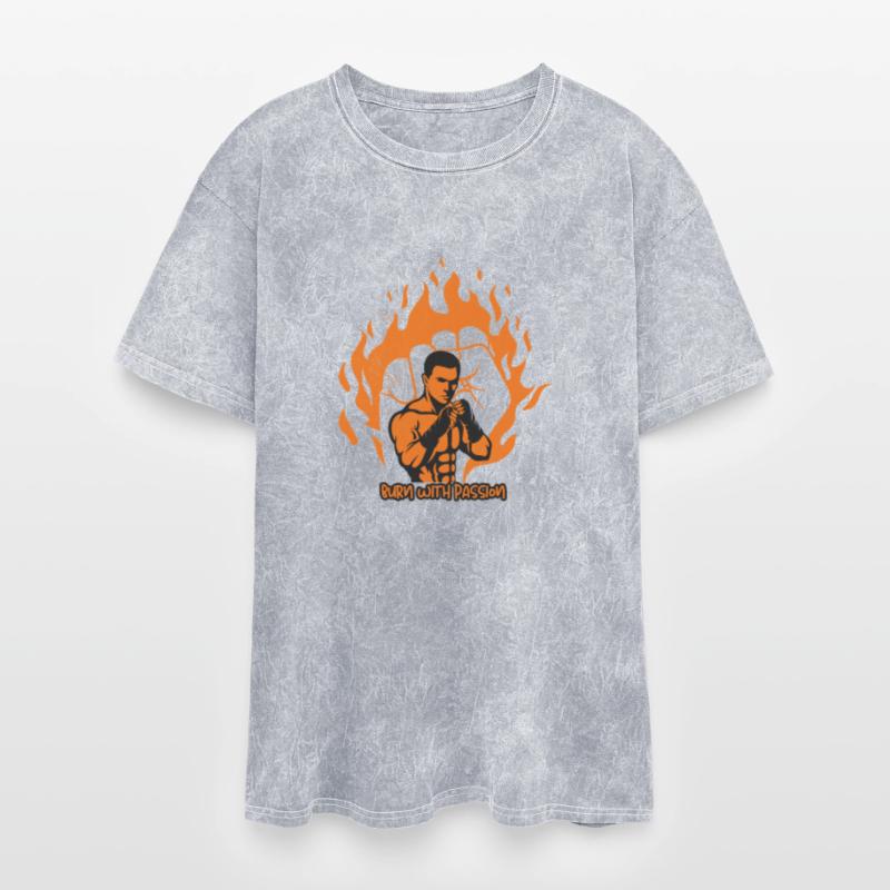 Black and Orange Hand Dark and Illustrative Mot