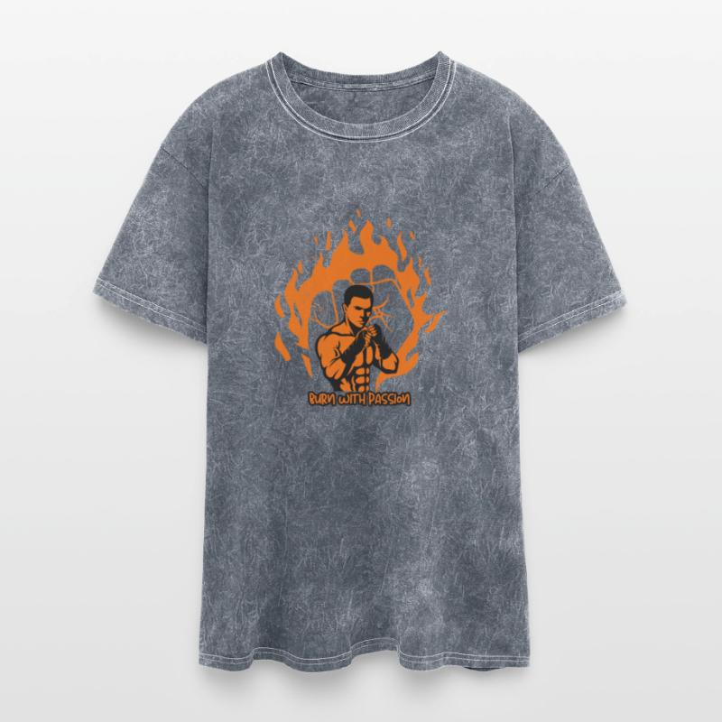 Black and Orange Hand Dark and Illustrative Mot