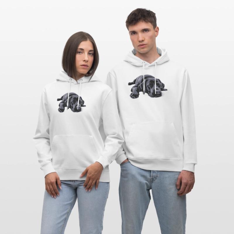 Black Labrador Dog Only Wake Me For Snacks