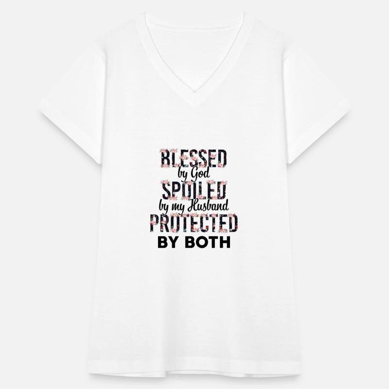 Blessed By Dog Spoiled By My Husband Protected