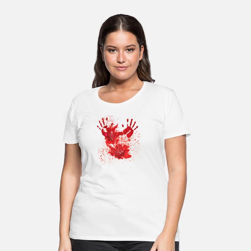 Bloody Hands Blood Splatter Halloween Shirt