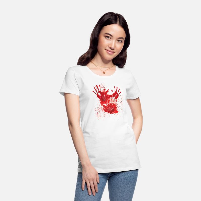 Bloody Hands Blood Splatter Halloween Shirt